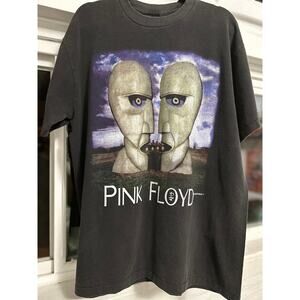 Pink Floyd The Division Bell 1994 Tour Vintage Reprint Single Stitch T-shirt